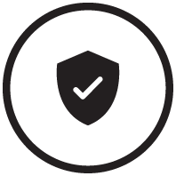 Temporary structure protection Icon