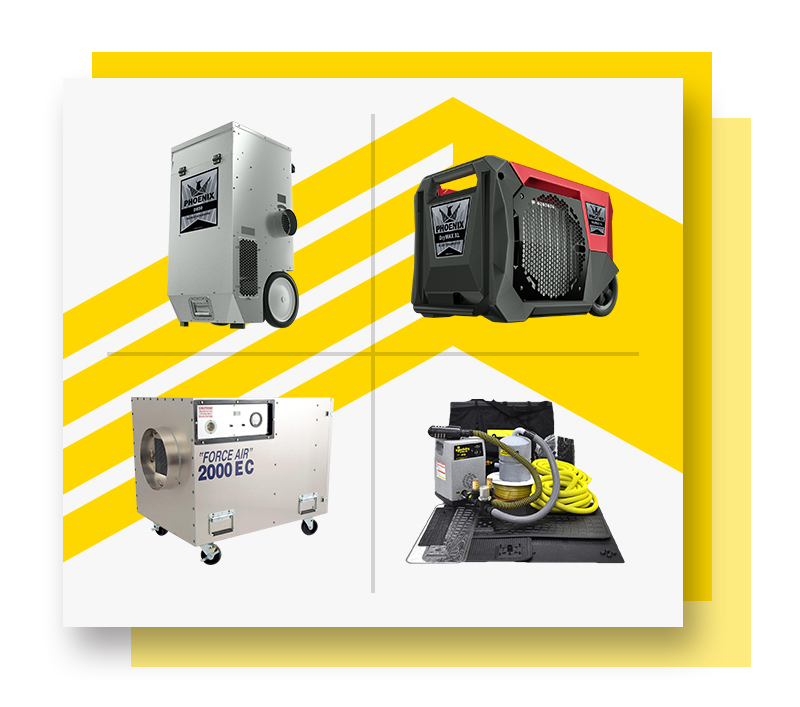 Equipment Water Damage ASDT Water Damage Equipment